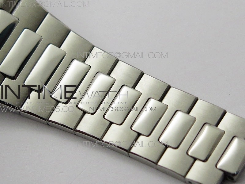 NAUTILUS 5726 SS GRF 1:1 BEST EDITION GRAY DIAL WORKING ANNUAL CALENDARON SS BRACELET A.324 V3